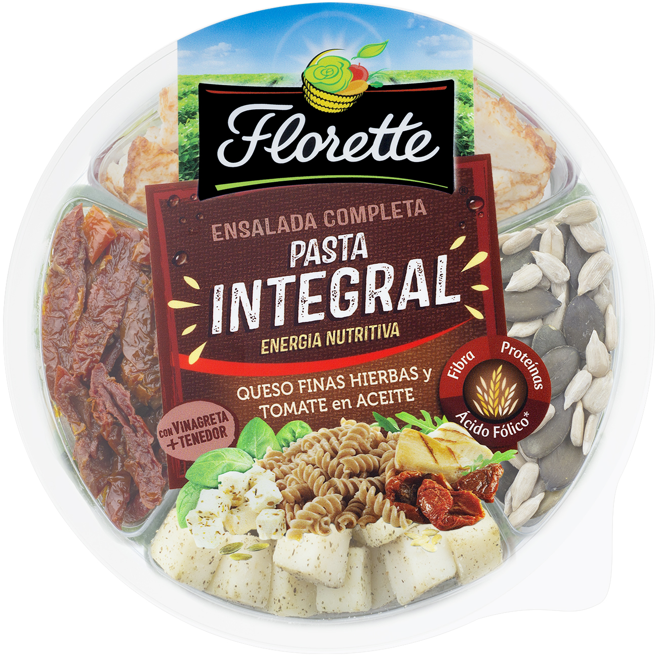 Ensalada Completa de Pasta Integral de Florette – Cerrada