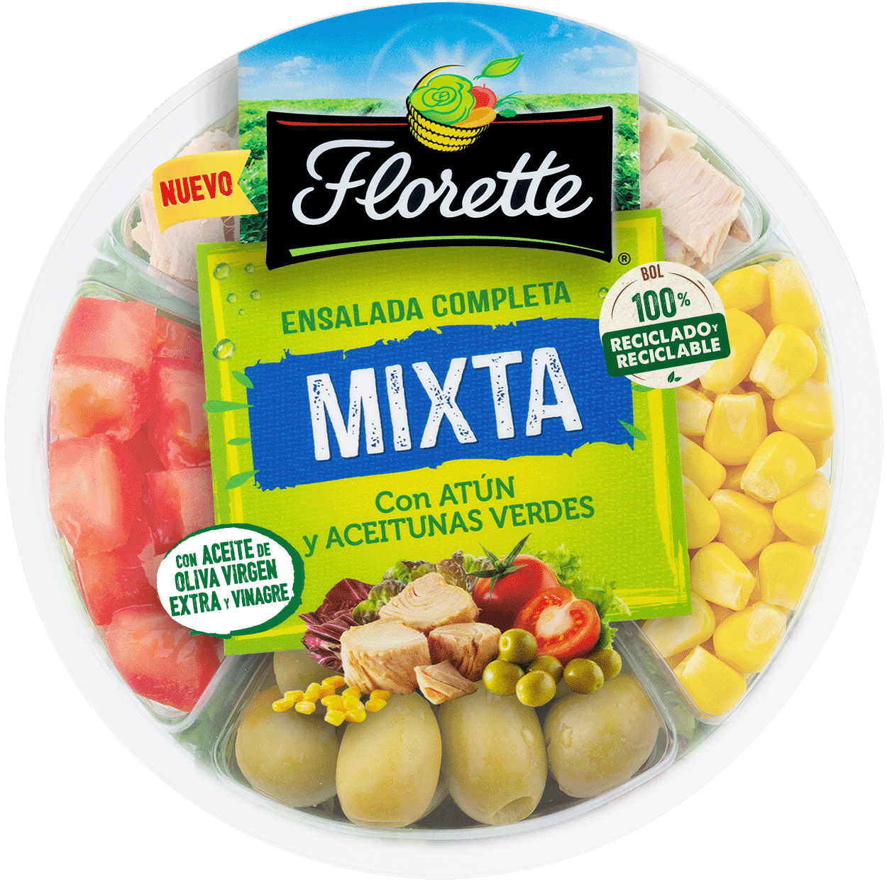 ensalada mixta florette ensalada mixta florette