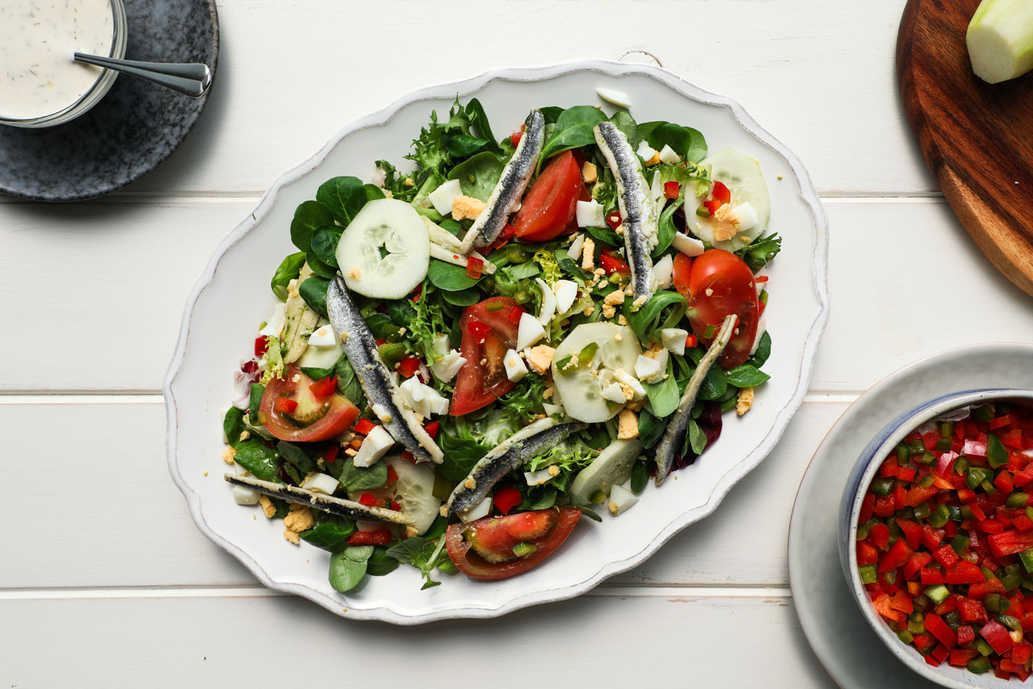 Cómo hacer una receta de Ensalada Niçoise