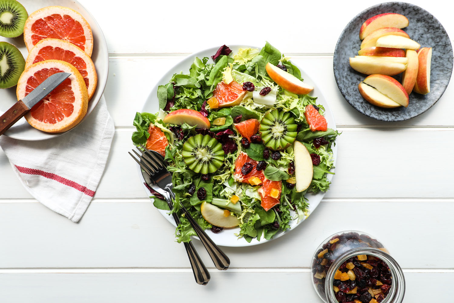 Cómo hacer una receta de Ensalada de Cítricos