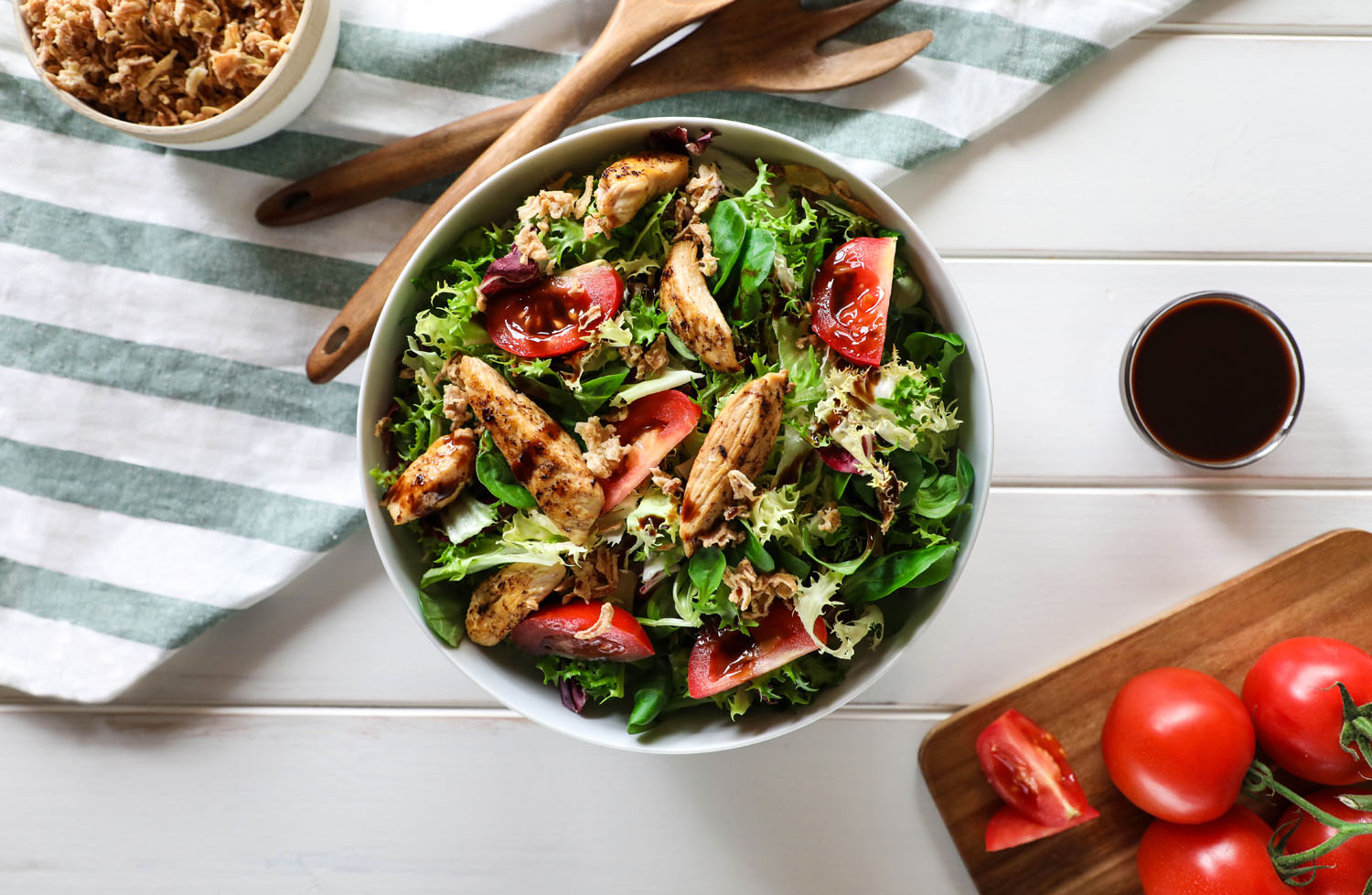 Cómo hacer una receta de Ensalada de pollo