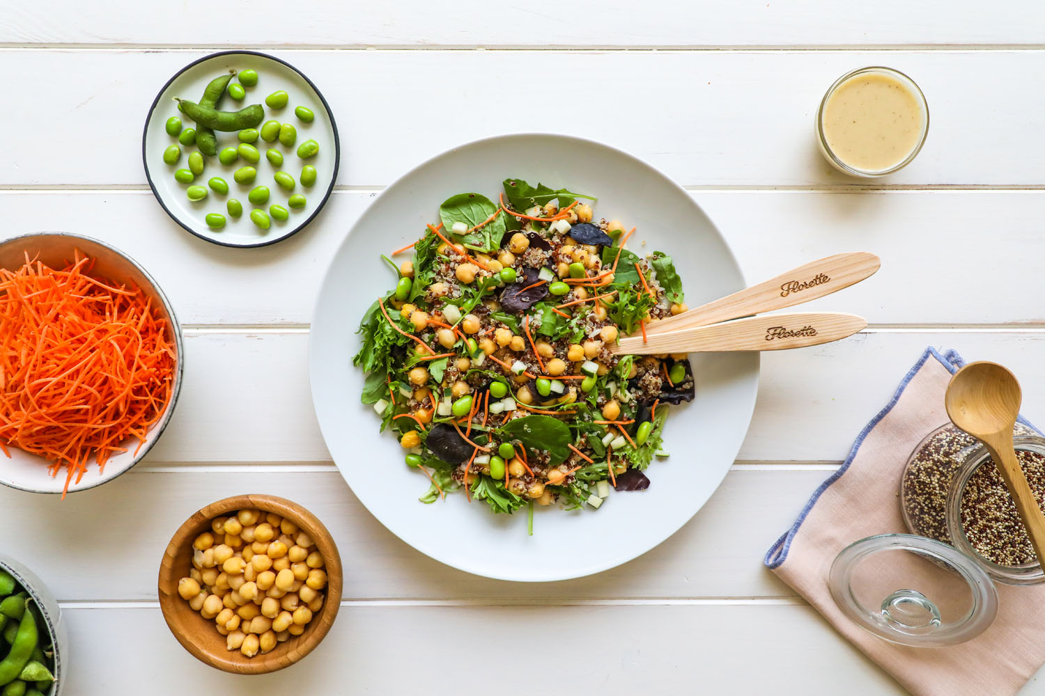 Cómo hacer una receta de Ensalada Rústica