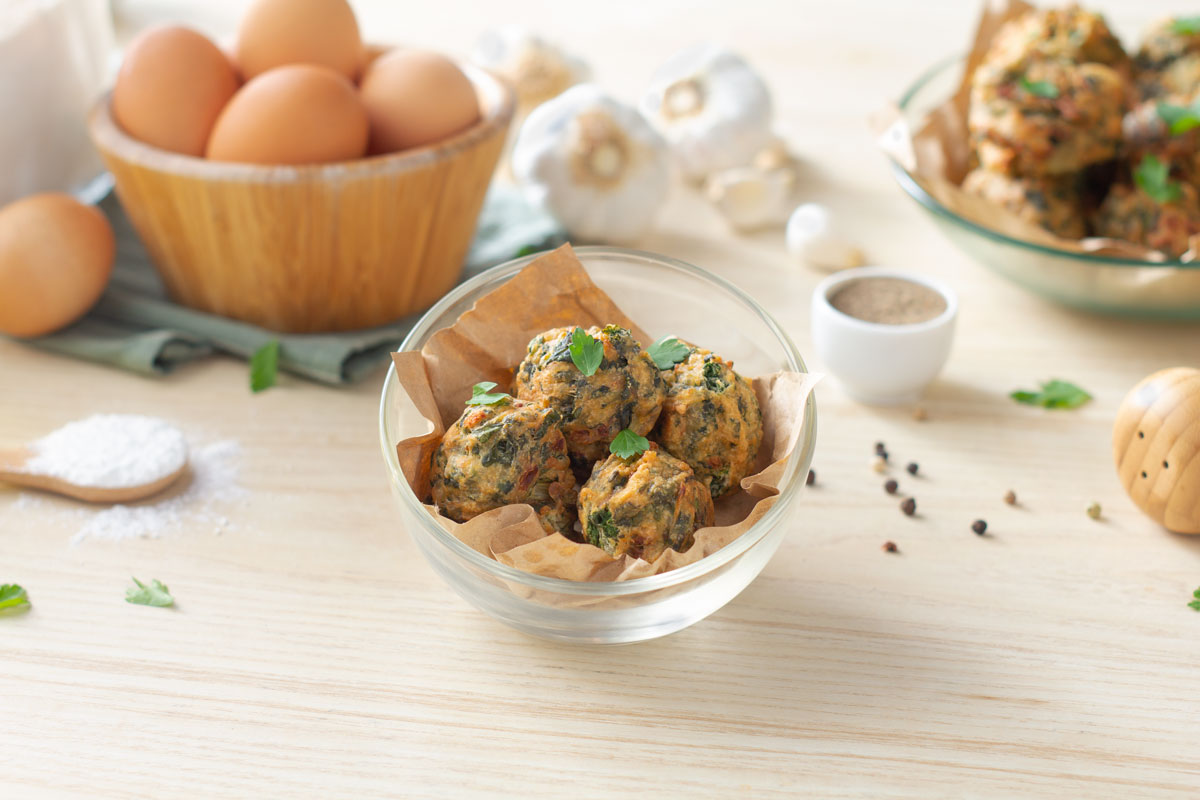 Cómo hacer una receta de Buñuelos de acelga