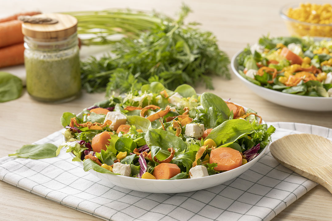 Cómo hacer una receta de Ensalada de zanahorias