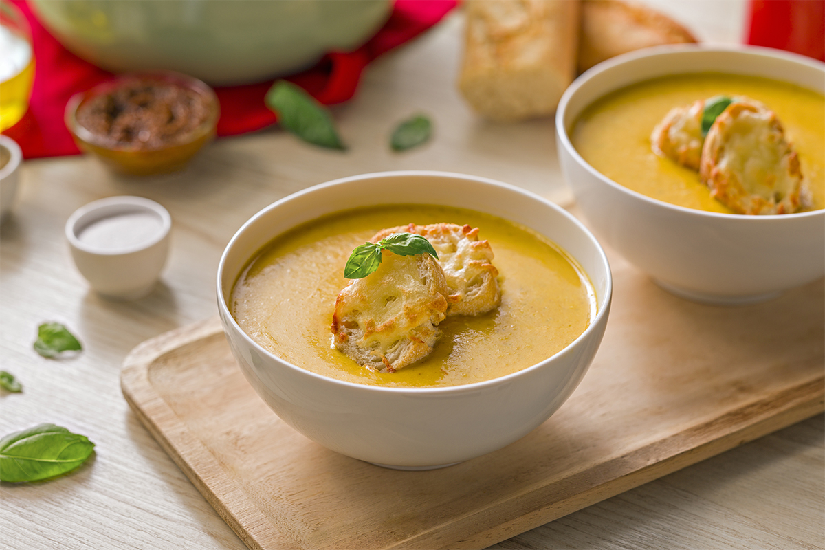 Cómo hacer una Crema de verduras al curry