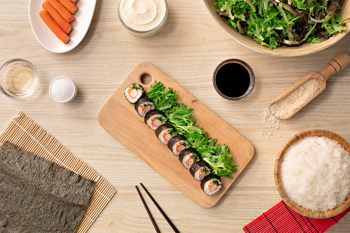 sushi saludable