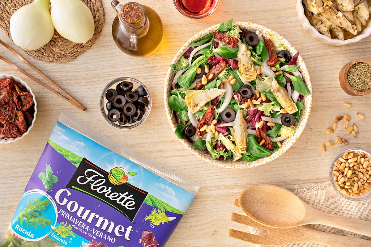 ensalada con alcachofas ensalada con alcachofas