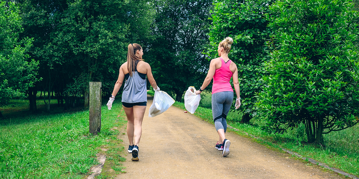 plogging ejercicio aire libre plogging ejercicio aire libre